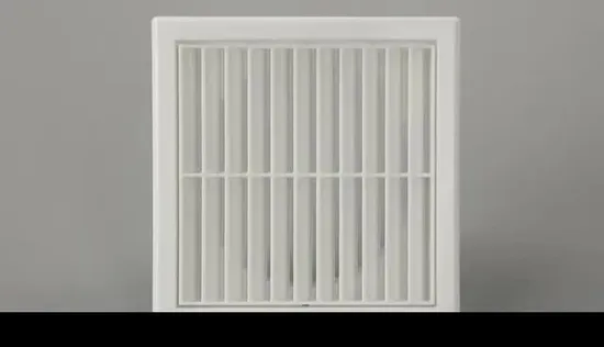 Sistema de ventilación Estilo familiar Disco de escape pequeño Retorno de aire Ventilación de conductos de techo Ventilación de aire de plástico